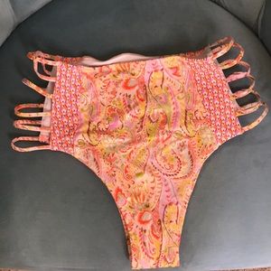 High waisted swimsuit bottoms